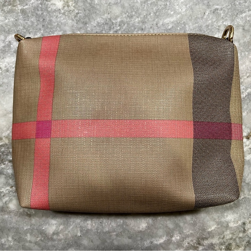 Burberry Plaid Crossbody Bag